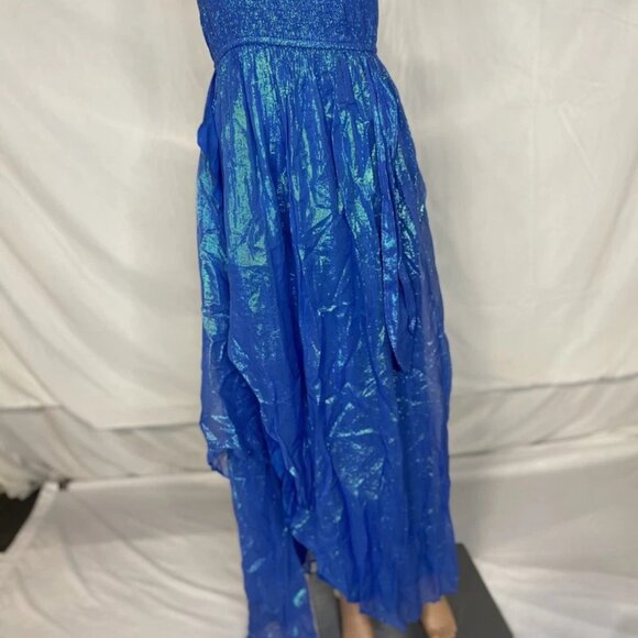 NEW SUNDRESS Women's Zuri One-Shoulder Dress – Calvi Ocean Blue – Size M/L – NWT - Picture 13 of 16